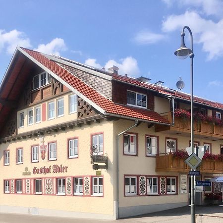 Gasthof Adler Hotel Unterthingau Bagian luar foto