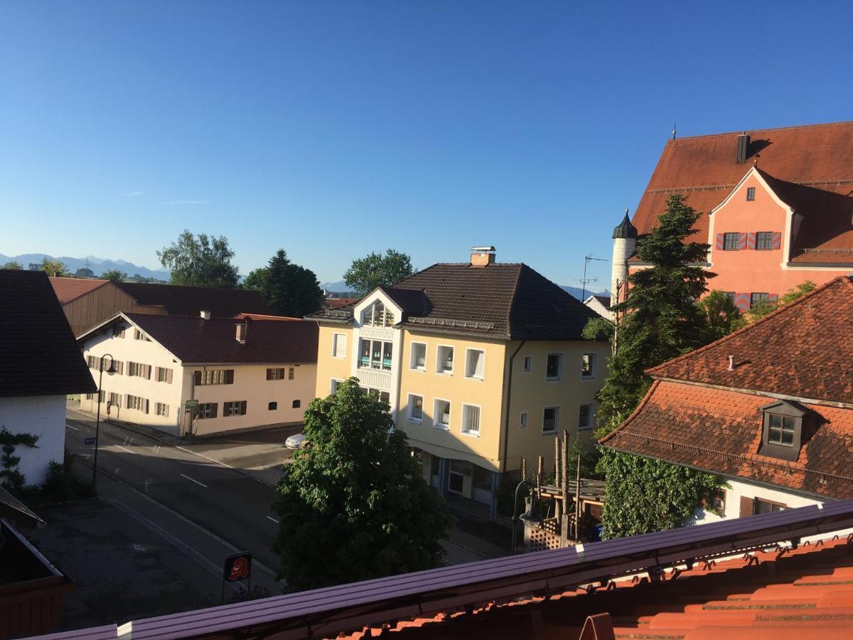 Gasthof Adler Hotel Unterthingau Bagian luar foto