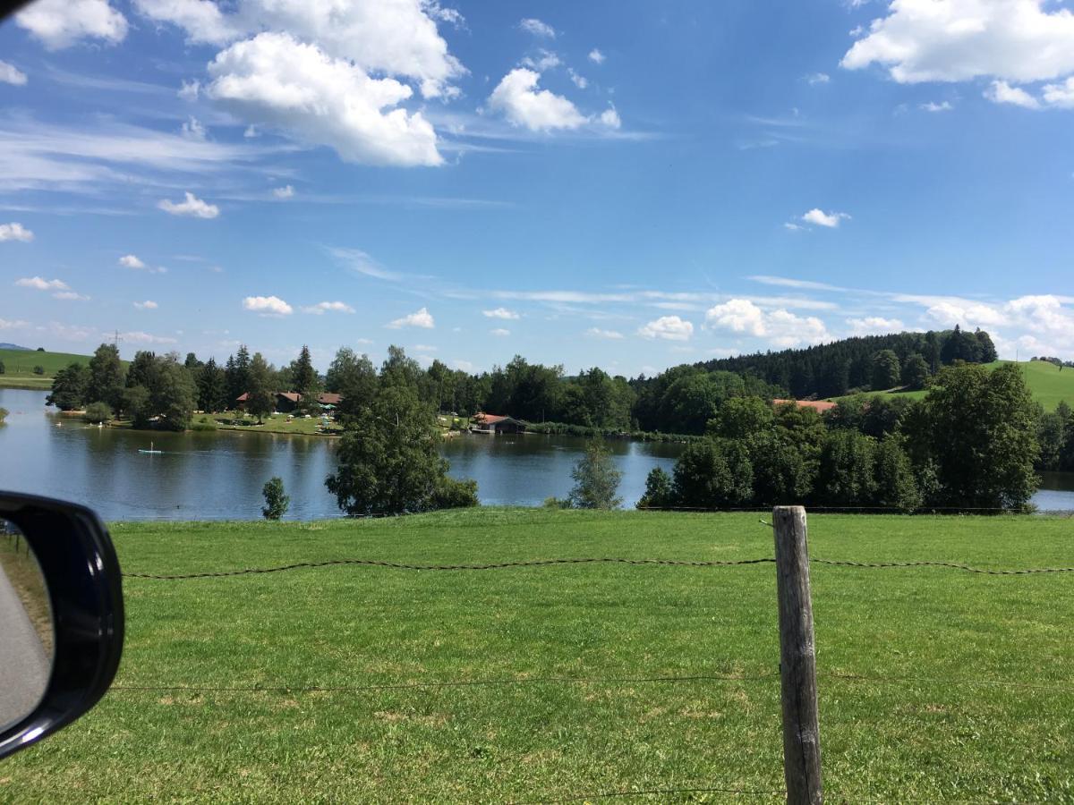 Gasthof Adler Hotel Unterthingau Bagian luar foto